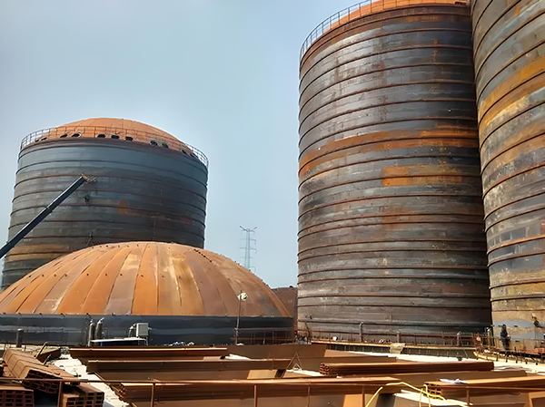 梨树焦粉钢板仓